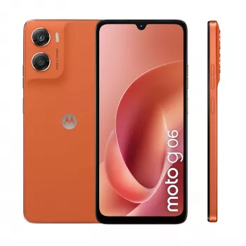 Motorola moto g06 17,5 cm (6,88 colio) Dual SIM Android 15 4G USB Type-C 4 GB 256 GB 5200 mAh Oranžinė