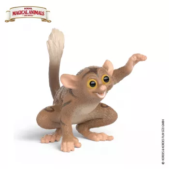 Schleich Fitzgeraldo Tarsieris, 3 m., Įvairiaspalvis, Plastikas