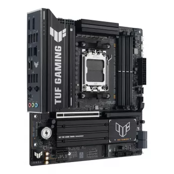 Motininė plokštė ASUS TUF GAMING B850M-PLUS WIFI7 micro ATX, AMD B850, Socket AM5, DDR5, 4 DIMM, 256GB, Wi‑Fi 7, 2.5Gb LAN
