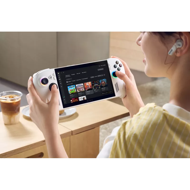 Nešiojama žaidimų konsolė ASUS ROG Xbox Ally RC73YA-NH002W 17,8 cm (7 col.) 512 GB liečiamuoju ekranu Wi-Fi balta