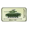 Konstrukciniai blokeliai tankas Cobi M24 Chaffee 1:35 mastelio modelis, Cobi-2543