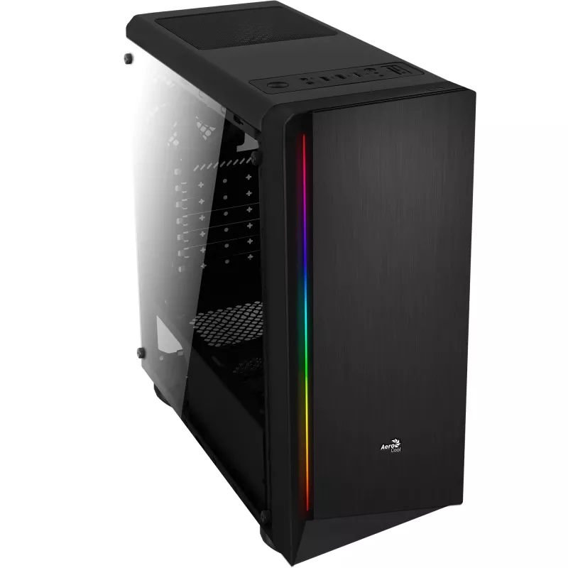 Aerocool RIFT kompiuterio korpusas Midi Tower juodas