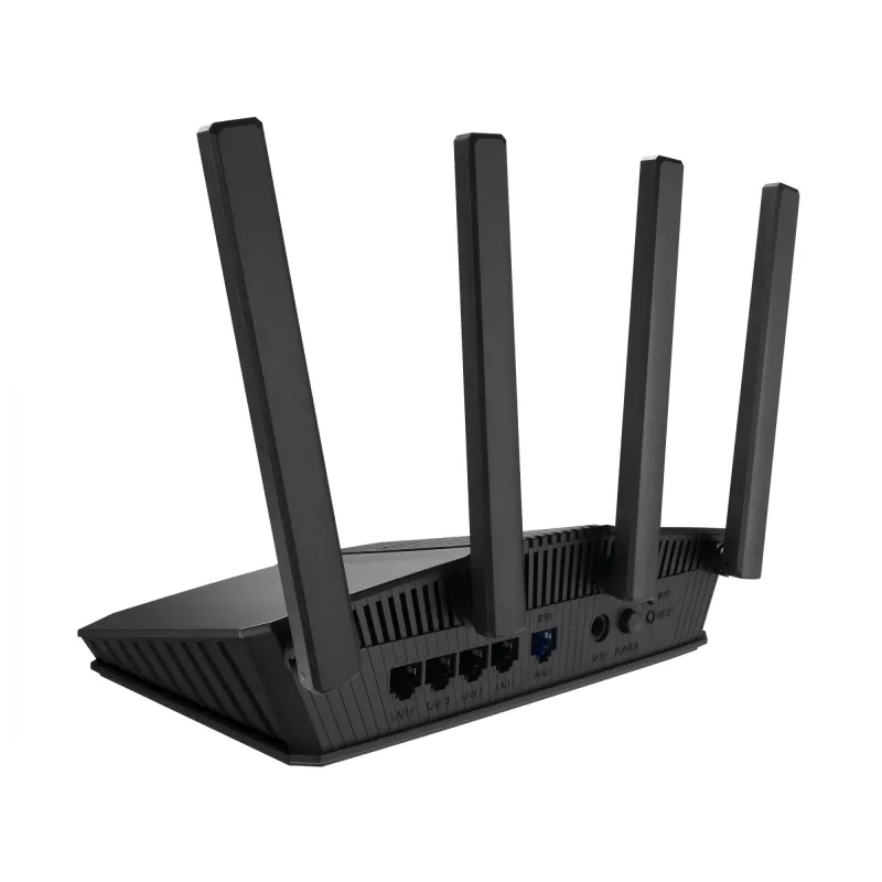 ASUS RT-BE55 belaidis maršrutizatorius 2.5 Gigabit Ethernet dviejų juostų (2.4 GHz / 5 GHz) Juodas