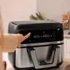 Karšto oro gruzdintuvė Cecotec Cecofry Dual 9000 9 L 2850 W Juoda Nerūdijantis plienas
