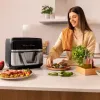 Karšto oro gruzdintuvė Cecotec Cecofry Dual 9000 9 L 2850 W Juoda Nerūdijantis plienas