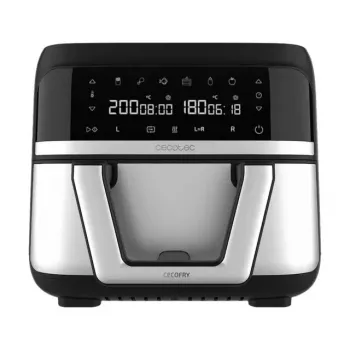 Karšto oro gruzdintuvė Cecotec Cecofry Dual 9000 9 L 2850 W Juoda Nerūdijantis plienas