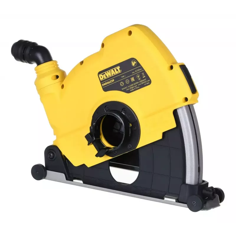 DeWALT DWE46229-XJ apsauginis skydas 230 mm kampiniams šlifuokliams, AirLock dulkių šalinimas