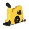 DeWALT DWE46229-XJ apsauginis skydas 230 mm kampiniams šlifuokliams, AirLock dulkių šalinimas
