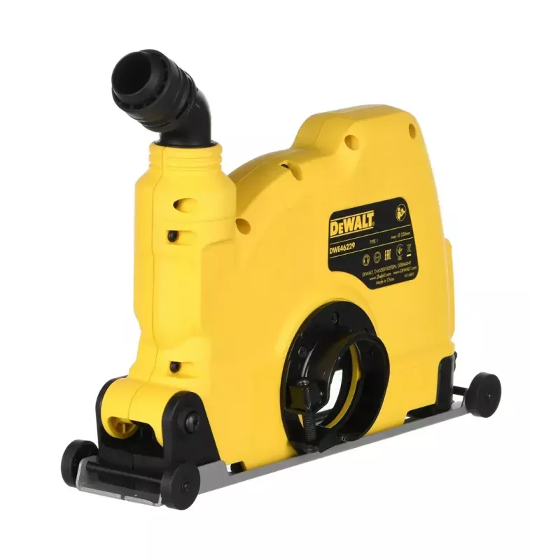 DeWALT DWE46229-XJ apsauginis skydas 230 mm kampiniams šlifuokliams, AirLock dulkių šalinimas