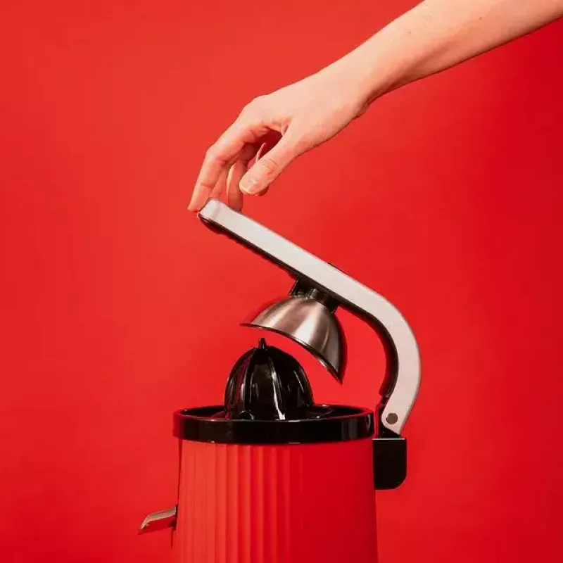 Lėtas sulčiaspaudė Cecotec Xqueeze RetroJuice 600 600 W Juoda Raudona Nerūdijantis plienas