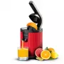 Lėtas sulčiaspaudė Cecotec Xqueeze RetroJuice 600 600 W Juoda Raudona Nerūdijantis plienas