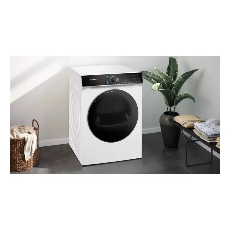 Siemens WR47B2C40 džiovinimo mašina, laisvai pastatoma, priekinė pakrova, 9 kg, balta