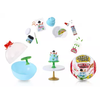 Miniverse Make It Mini Holiday – Kalėdinis kūrybinis rinkinys, 8 m., Įvairiaspalvis, Plastikas