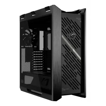 Korpusas ASUS ROG Strix Helios II Midi Tower — ATX/Midi Tower, grūdintas stiklas, 420 mm GPU, 3x140 mm priekiniai ventiliatoriai, USB-C