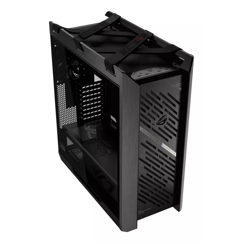 Korpusas ASUS ROG Strix Helios II Midi Tower — ATX/Midi Tower, grūdintas stiklas, 420 mm GPU, 3x140 mm priekiniai ventiliatoriai, USB-C
