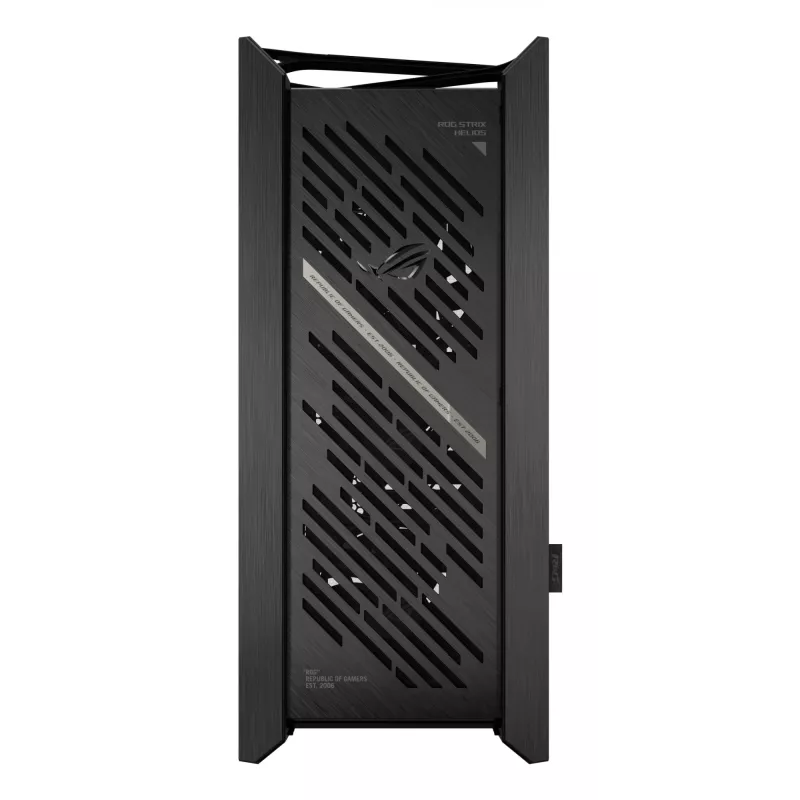 Korpusas ASUS ROG Strix Helios II Midi Tower — ATX/Midi Tower, grūdintas stiklas, 420 mm GPU, 3x140 mm priekiniai ventiliatoriai, USB-C