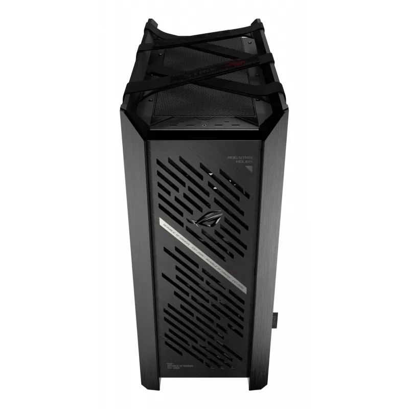 Korpusas ASUS ROG Strix Helios II Midi Tower — ATX/Midi Tower, grūdintas stiklas, 420 mm GPU, 3x140 mm priekiniai ventiliatoriai, USB-C