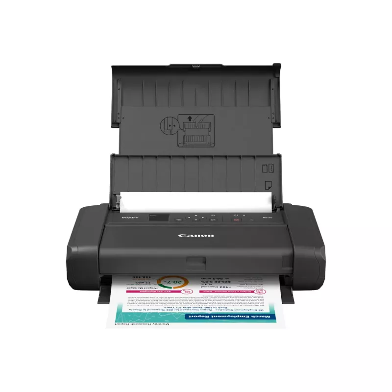 Spausdintuvas Canon MAXIFY BX110 rašalinis spalvotas 4800 x 1200 DPI A4 Wi-Fi
