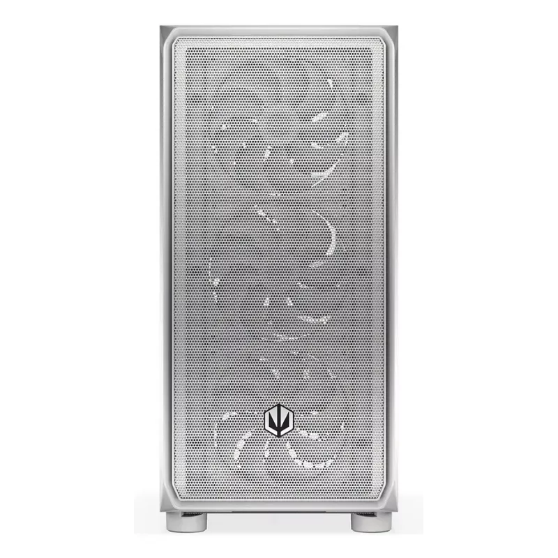 Korpusas ENDORFY ARX 500 ARGB White Midi Tower, grūdintas stiklas, ATX/Micro-ATX/Mini-ITX, 3x140mm + 1x140mm, 1×3.5 inch + 6×2.5 inch