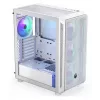 Korpusas ENDORFY ARX 500 ARGB White Midi Tower, grūdintas stiklas, ATX/Micro-ATX/Mini-ITX, 3x140mm + 1x140mm, 1×3.5 inch + 6×2.5 inch