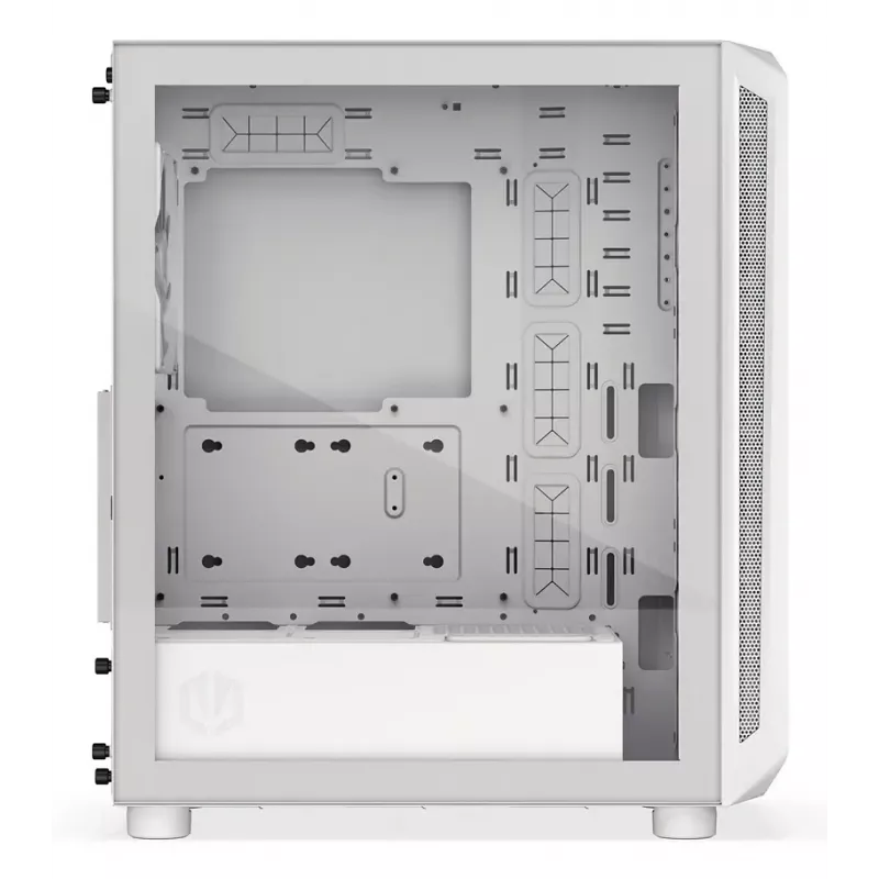 Korpusas ENDORFY ARX 500 ARGB White Midi Tower, grūdintas stiklas, ATX/Micro-ATX/Mini-ITX, 3x140mm + 1x140mm, 1×3.5 inch + 6×2.5 inch