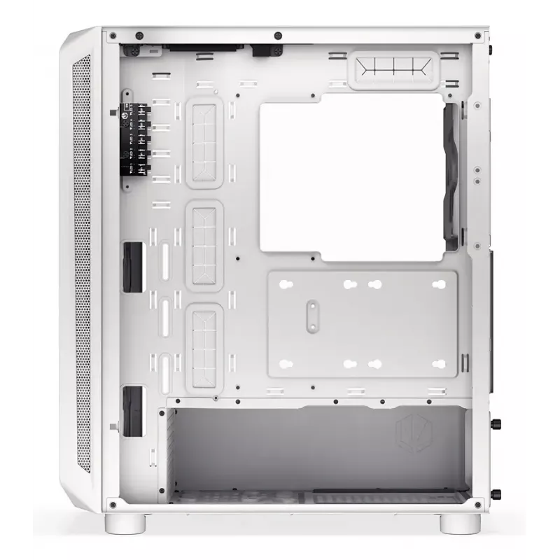 Korpusas ENDORFY ARX 500 ARGB White Midi Tower, grūdintas stiklas, ATX/Micro-ATX/Mini-ITX, 3x140mm + 1x140mm, 1×3.5 inch + 6×2.5 inch