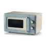Ariete Vintage Line 3960 mikrobangų krosnelė, 800W, 20L, 3 funkcijos, 5 galingumo lygiai, laikmatis, mėlyna