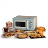 Ariete Vintage Line 3960 mikrobangų krosnelė, 800W, 20L, 3 funkcijos, 5 galingumo lygiai, laikmatis, mėlyna