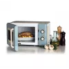 Ariete Vintage Line 3960 mikrobangų krosnelė, 800W, 20L, 3 funkcijos, 5 galingumo lygiai, laikmatis, mėlyna