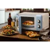 Ariete Vintage Line 3960 mikrobangų krosnelė, 800W, 20L, 3 funkcijos, 5 galingumo lygiai, laikmatis, mėlyna