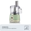 Virtuvinis kombainas ARIETE Vintage Line 1781/04 – 1000 W, 2,1 l, žalias