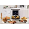 Ariete 4630 Oro gruzdintuvė 9L, 1300W, talpa 9L, kepimo talpa 2.5kg, 8 išankstinių programų, temperatūra iki 200°, permatomas krepšelis, balta