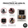 Ariete 4630 Oro gruzdintuvė 9L, 1300W, talpa 9L, kepimo talpa 2.5kg, 8 išankstinių programų, temperatūra iki 200°, permatomas krepšelis, balta
