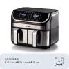 Karšto oro gruzdintuvė Ariete 4625/00 9 L 2100 W Juoda Sidabrinė