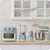 Virtuvinis kombainas ARIETE Vintage Line 1781/05 — 1000 W, 2,1 L dubuo, sukamoji valdymo rankenėlė, nerūdijančio plieno peilis, mėlyna