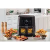 Ariete 4630 Oro gruzdintuvė 9L, 1300W, talpa 9L, gaminimo talpa 2.5kg, 8 išankstinių programų, temperatūra iki 200°, permatomas krepšelis, juoda