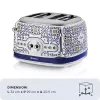 Skrudintuvas ARIETE Capri 4-iems riekeliams, 1630 W, baltas/margas