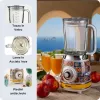 Ariete 583 Positano blenderis su 1,5 l stikliniu indu, 4 nerūdijančio plieno peiliukais, 4 greičiais + pulse, 1000 W