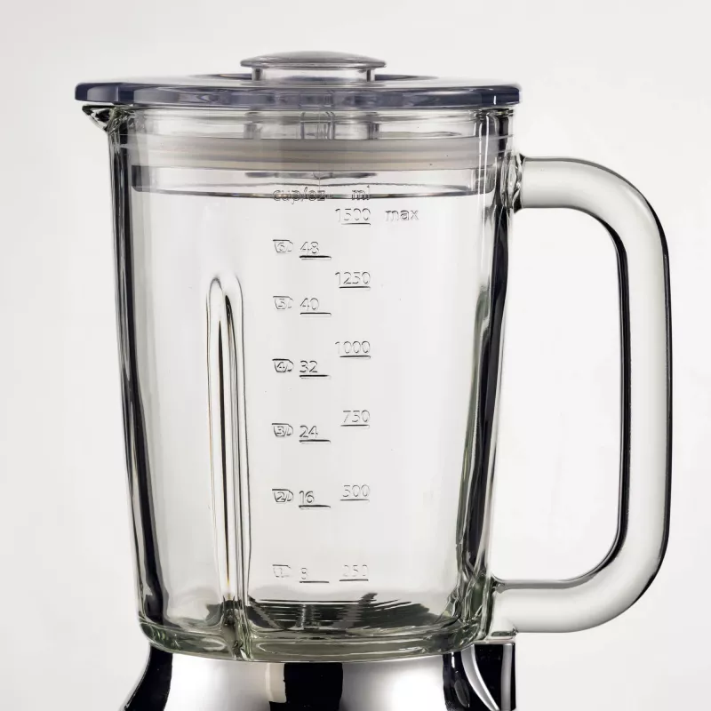 Ariete 583 Positano blenderis su 1,5 l stikliniu indu, 4 nerūdijančio plieno peiliukais, 4 greičiais + pulse, 1000 W