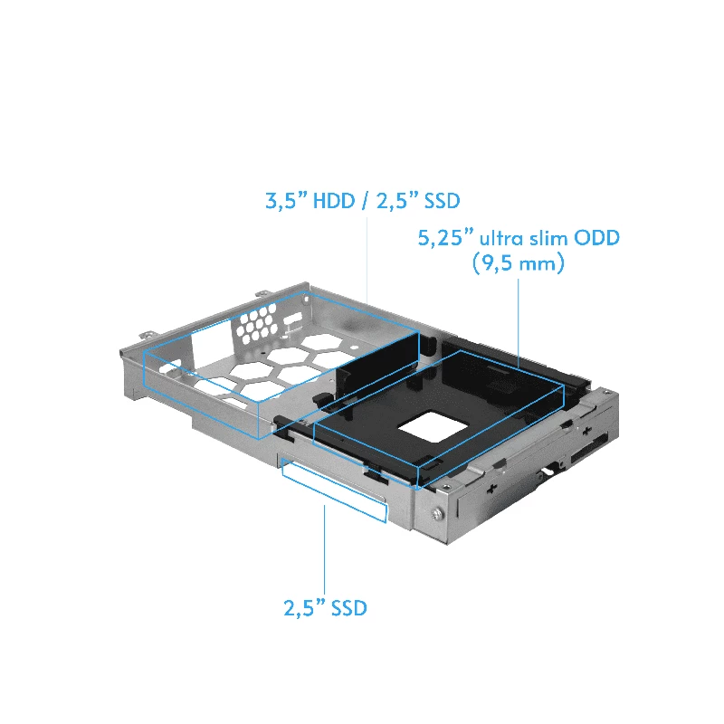 Chieftec BE-10W-300 korpusas Small Form Factor (SFF) Baltas 300 W