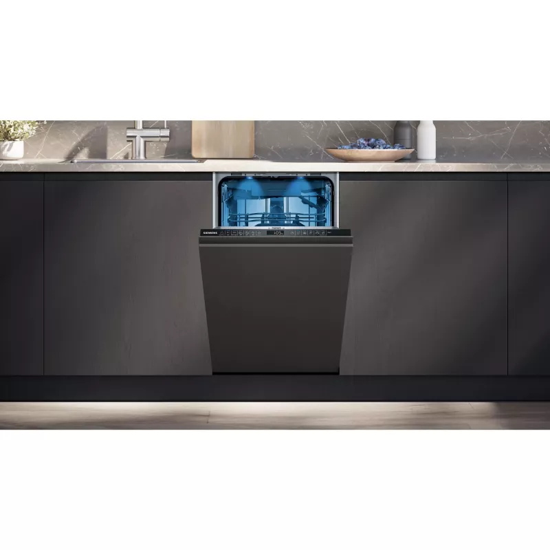 Siemens iQ500 SR65EX09ME indaplovė, pilnai įmontuojama, 10 komplektų