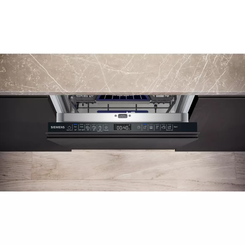 Siemens iQ500 SR65EX09ME indaplovė, pilnai įmontuojama, 10 komplektų