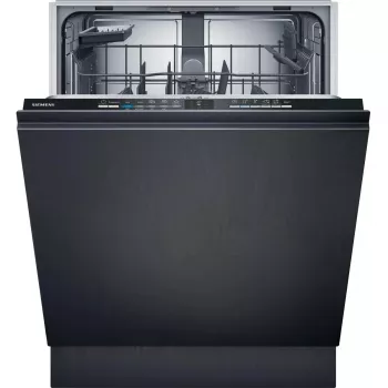 Indaplovė Siemens iQ100 SN61HX01TE visiškai įmontuojama, 13 komplektų, 46 dB, 9 L/ciklas, energijos klasė C