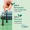 Pakuotė šepetėlių galvučių elektriniam dantų šepetėliui Beurer SC Premium Protection Plus Green Planet – juoda, 4 vnt.
