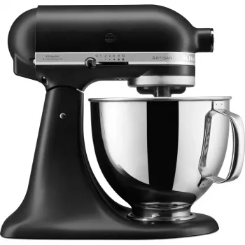 Virtuvinis kombainas KitchenAid 5KSM125EBM, 300 W, 4,8 L, juodas
