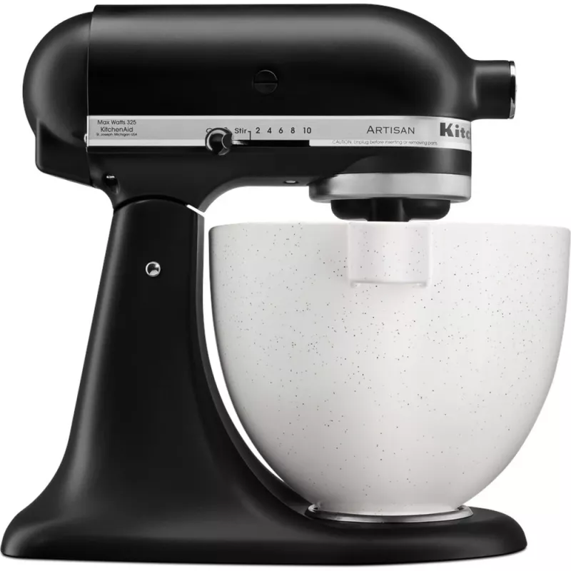 Virtuvinis kombainas KitchenAid 5KSM125EBM, 300 W, 4,8 L, juodas
