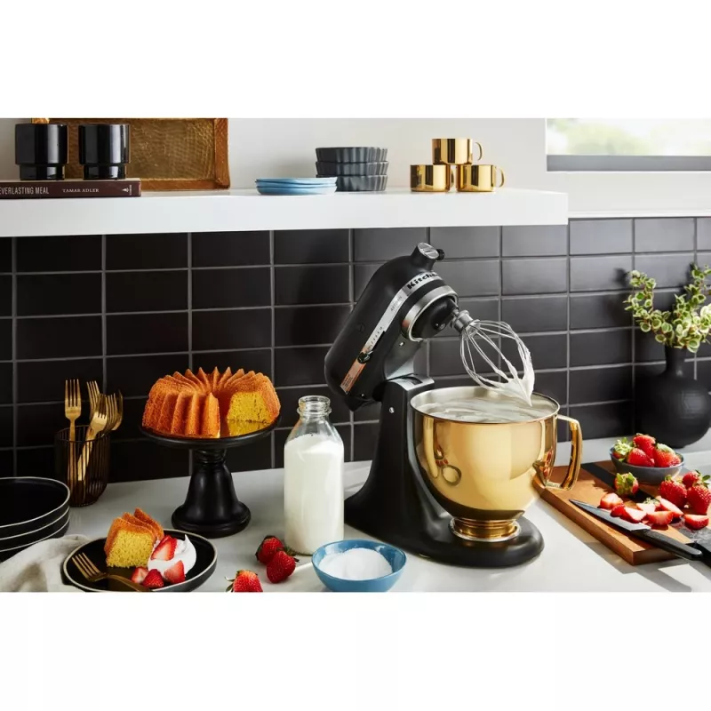 Virtuvinis kombainas KitchenAid 5KSM125EBM, 300 W, 4,8 L, juodas