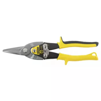 Žirklės STANLEY 2-14-563 tiesios, molibdeninio plieno, pjovimo galia 1,2 mm