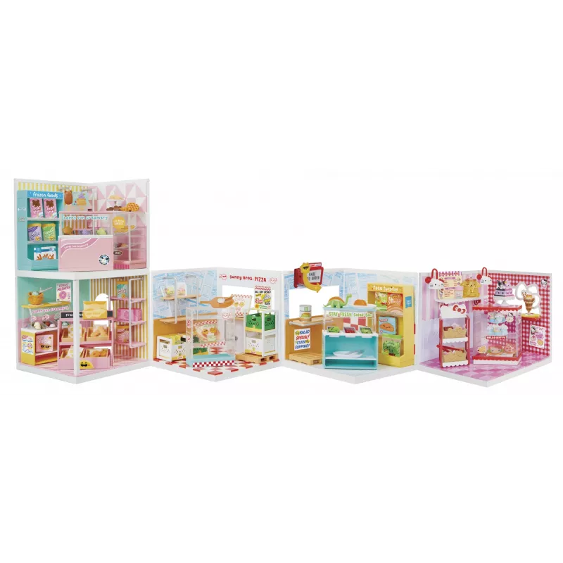 Miniverse Make It Mini SANRIO Žaidimų rinkinys Namas, 8 m., Įvairiaspalvis, Plastikas