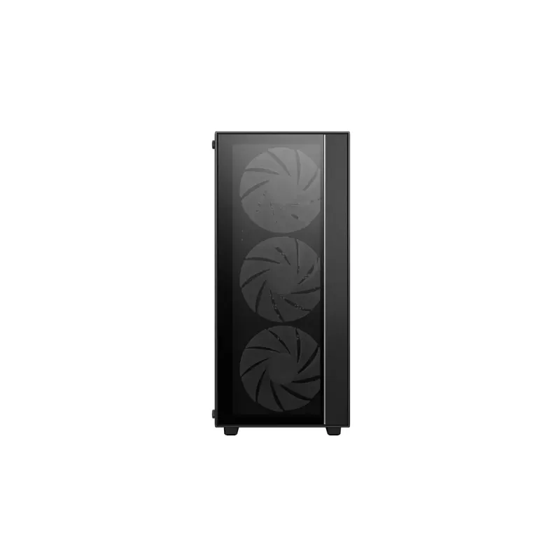 Korpusas DeepCool MATREXX55 V4 C Midi Tower Black — grūdintas stiklas, ATX/microATX, USB-C, max GPU 370 mm